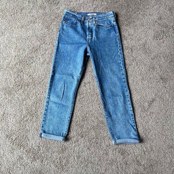 Levi's Premium Wedgie Straight Size 27 - Picture 1 of 7